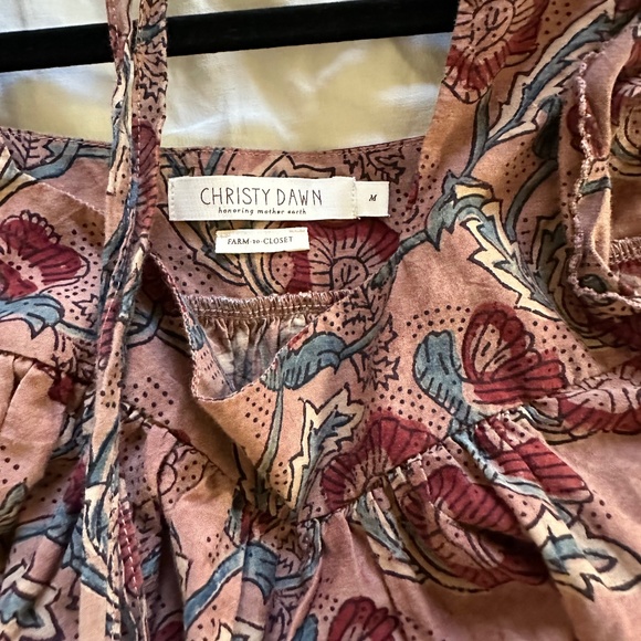 Christy Dawn Bennet Dress Plum Floral - Picture 4 of 6